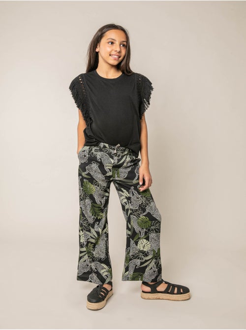 T-shirt fille en coton 'Deeluxe' - Kiabi
