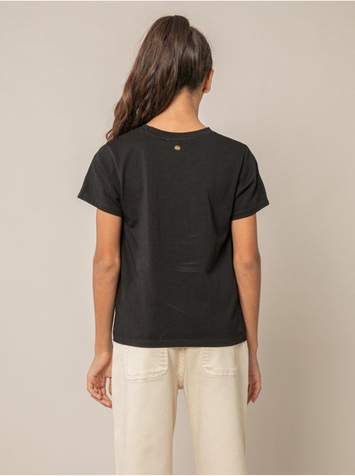 T-shirt fille en coton 'Deeluxe' - Kiabi