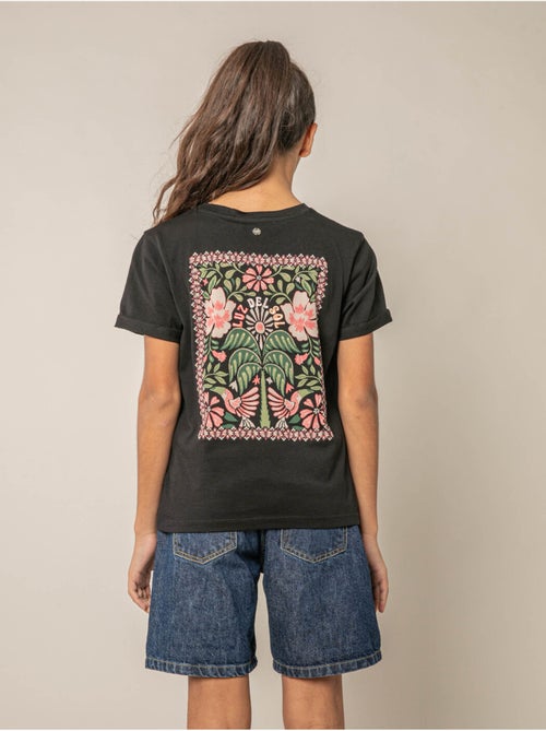 T-shirt fille en coton 'Deeluxe' - Kiabi