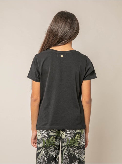 T-shirt fille en coton 'Deeluxe' - Kiabi
