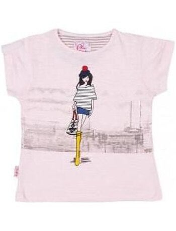 T-shirt fille FABORD - MISS GIRLY