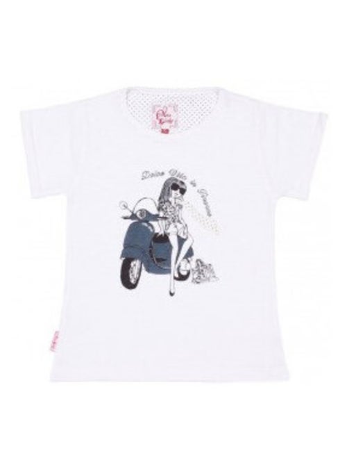 T-shirt  fille FADESPOLI - MISS GIRLY - Kiabi