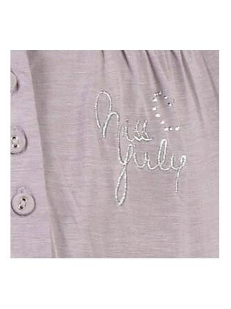 T-shirt fille FARUI - MISS GIRLY Rose - Kiabi