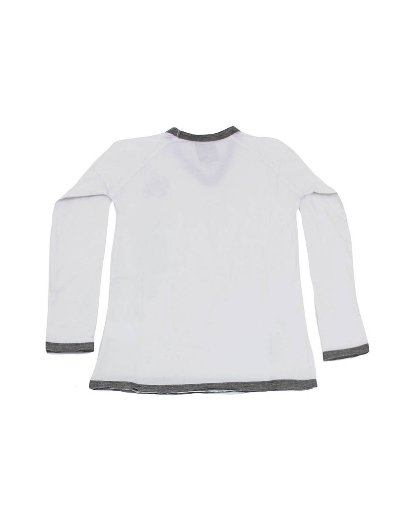 T-shirt fille FASSOL - MISS GIRLY Blanc - Kiabi