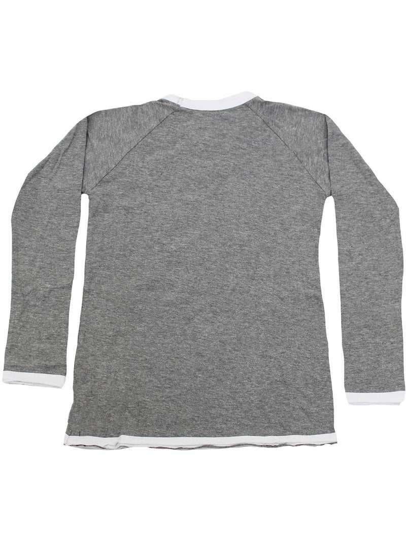 T-shirt fille FASSOL - MISS GIRLY Gris - Kiabi