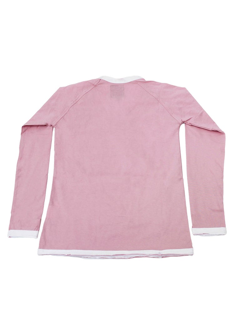 T-shirt fille FASSOL - MISS GIRLY Rose - Kiabi