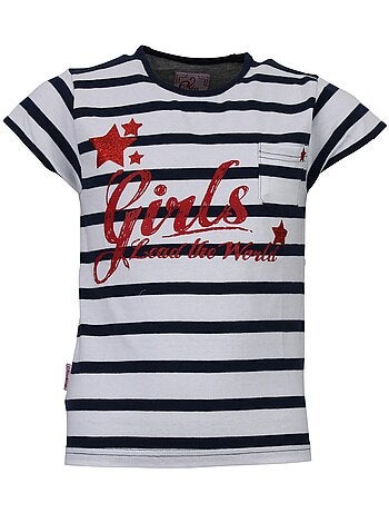 T-shirt fille FILEAD - MISS GIRLY
