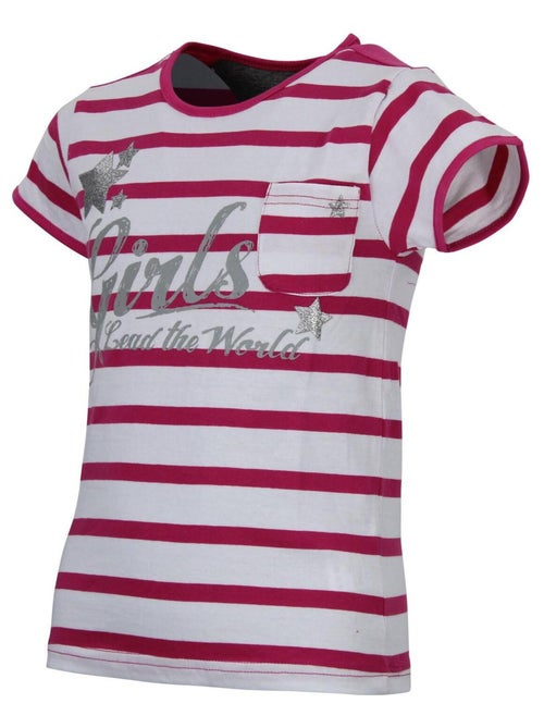 T-shirt fille FILEAD - MISS GIRLY - Kiabi