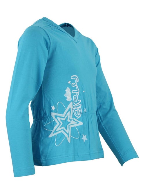 T-shirt fille FIPIPAPOU - MISS GIRLY - Kiabi