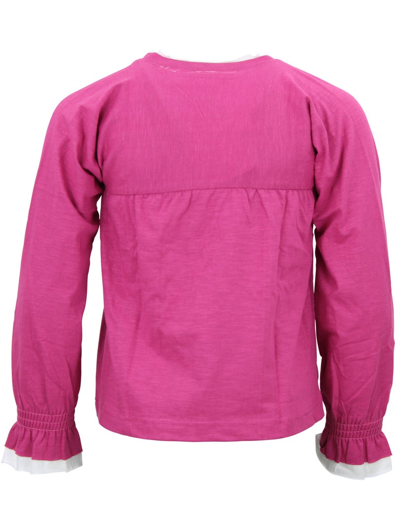 T-shirt fille FIRLY - MISS GIRLY Violet - Kiabi