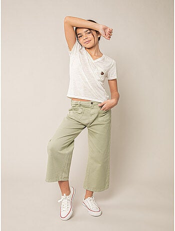 T-shirt fille fluide 'Deeluxe'