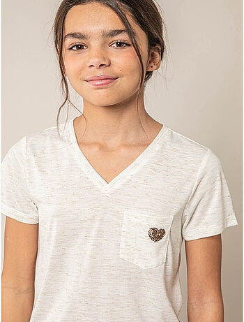 T-shirt fille fluide 'Deeluxe'