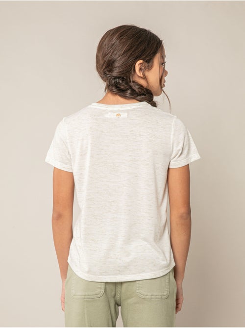 T-shirt fille fluide 'Deeluxe' - Kiabi