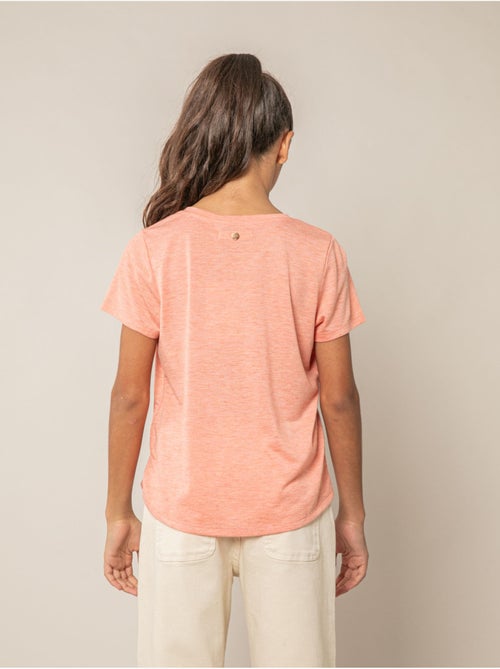 T-shirt fille fluide 'Deeluxe' - Kiabi