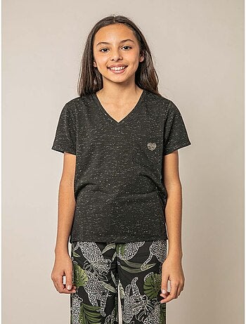 T-shirt fille fluide 'Deeluxe'