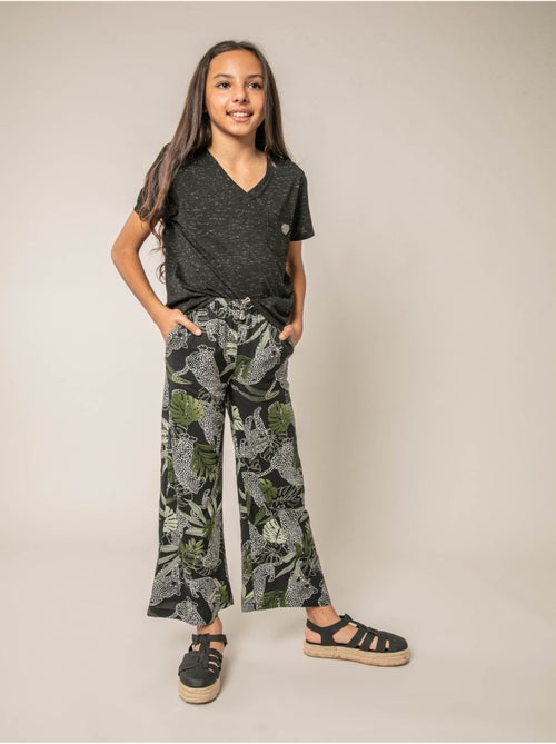 T-shirt fille fluide 'Deeluxe' - Kiabi