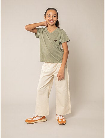 T-shirt fille fluide 'Deeluxe'