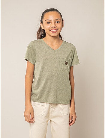 T-shirt fille fluide 'Deeluxe'