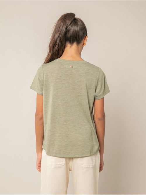 T-shirt fille fluide 'Deeluxe' - Kiabi