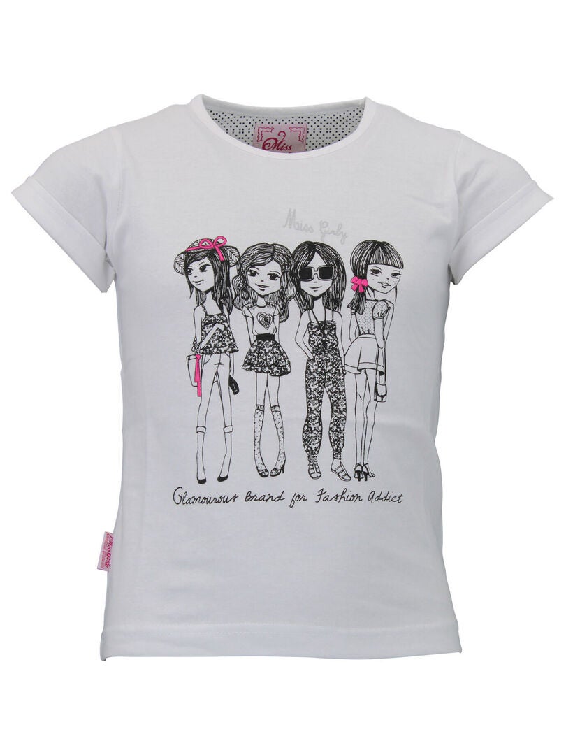 Tee shirt fashion fille kiabi