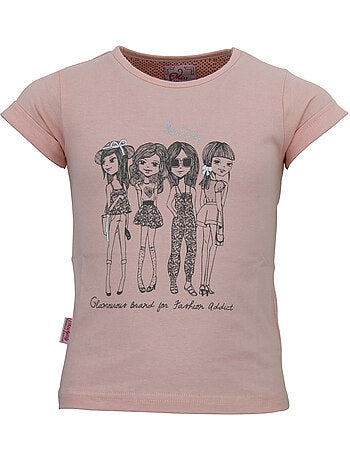 T-shirt fille FRILY - MISS GIRLY
