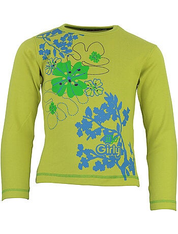 T-shirt fille FRIMO - MISS GIRLY