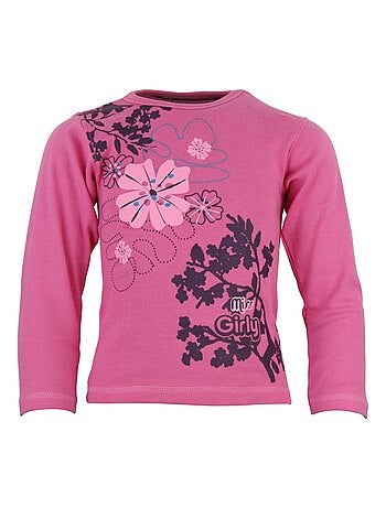 T-shirt fille FRIMO - MISS GIRLY