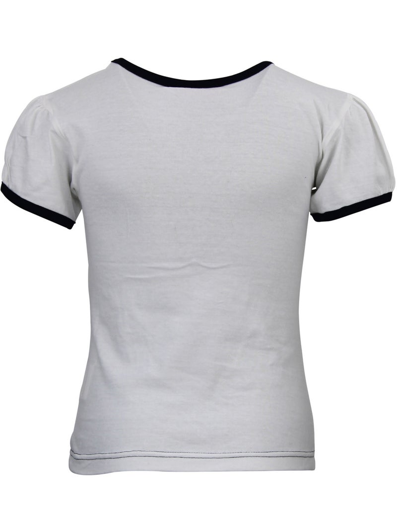 T-shirt fille FUMYRIN - MISS GIRLY Blanc - Kiabi
