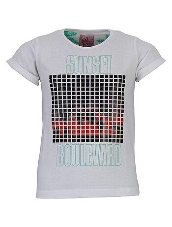 T-shirt fille FUNSET - MISS GIRLY