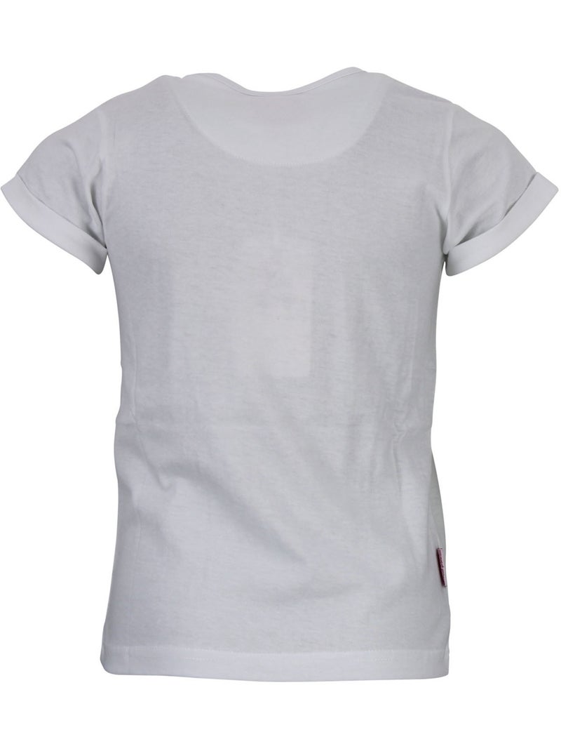 T-shirt fille FUNSET - MISS GIRLY Blanc - Kiabi