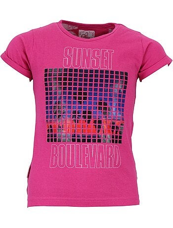 T-shirt fille FUNSET - MISS GIRLY