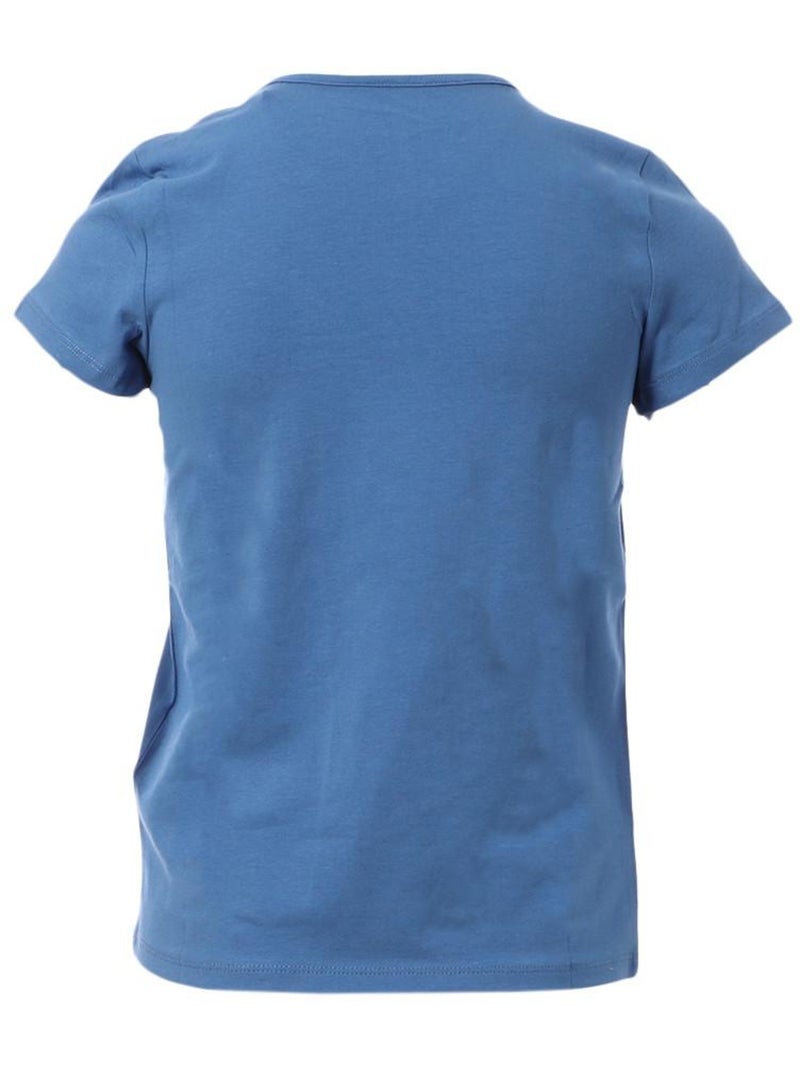 T-shirt Fille Guess Bleu - Kiabi