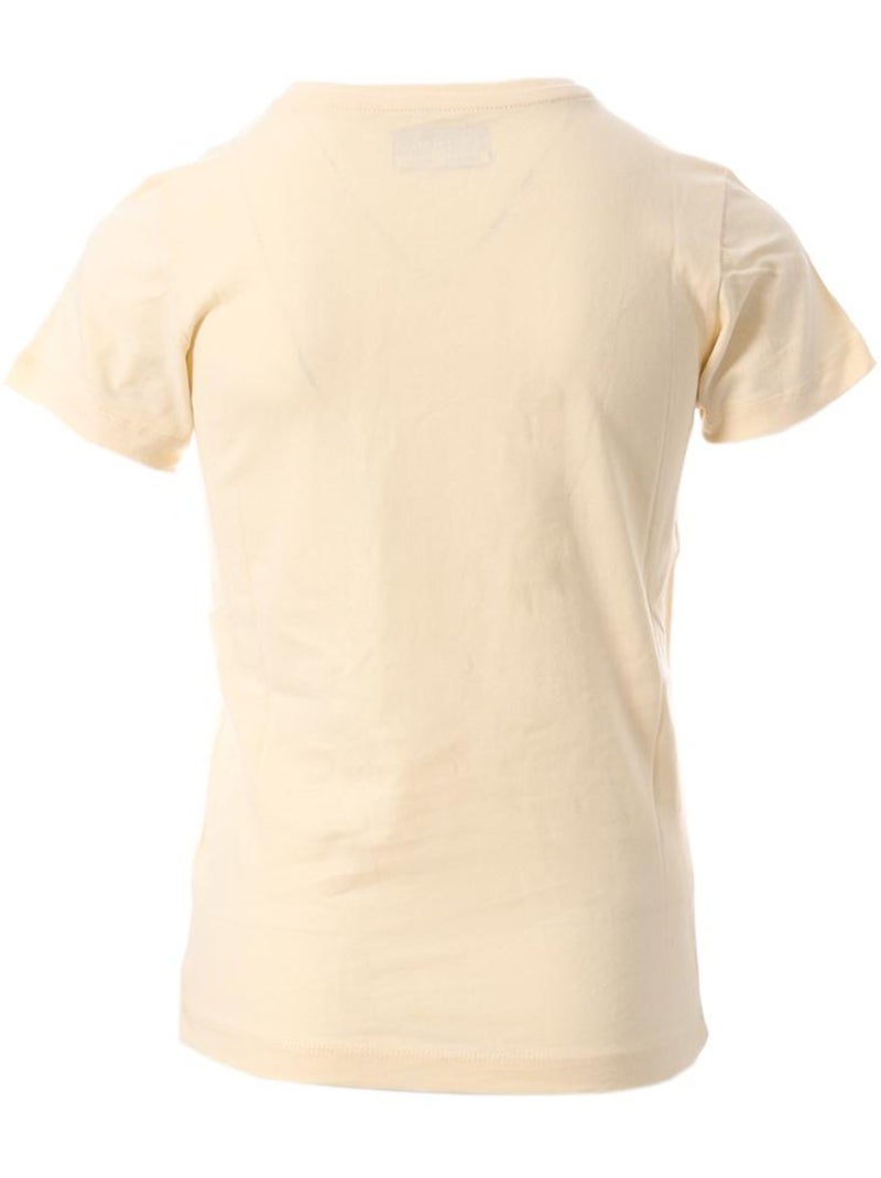 T-shirt Fille Kappa Jaune - Kiabi