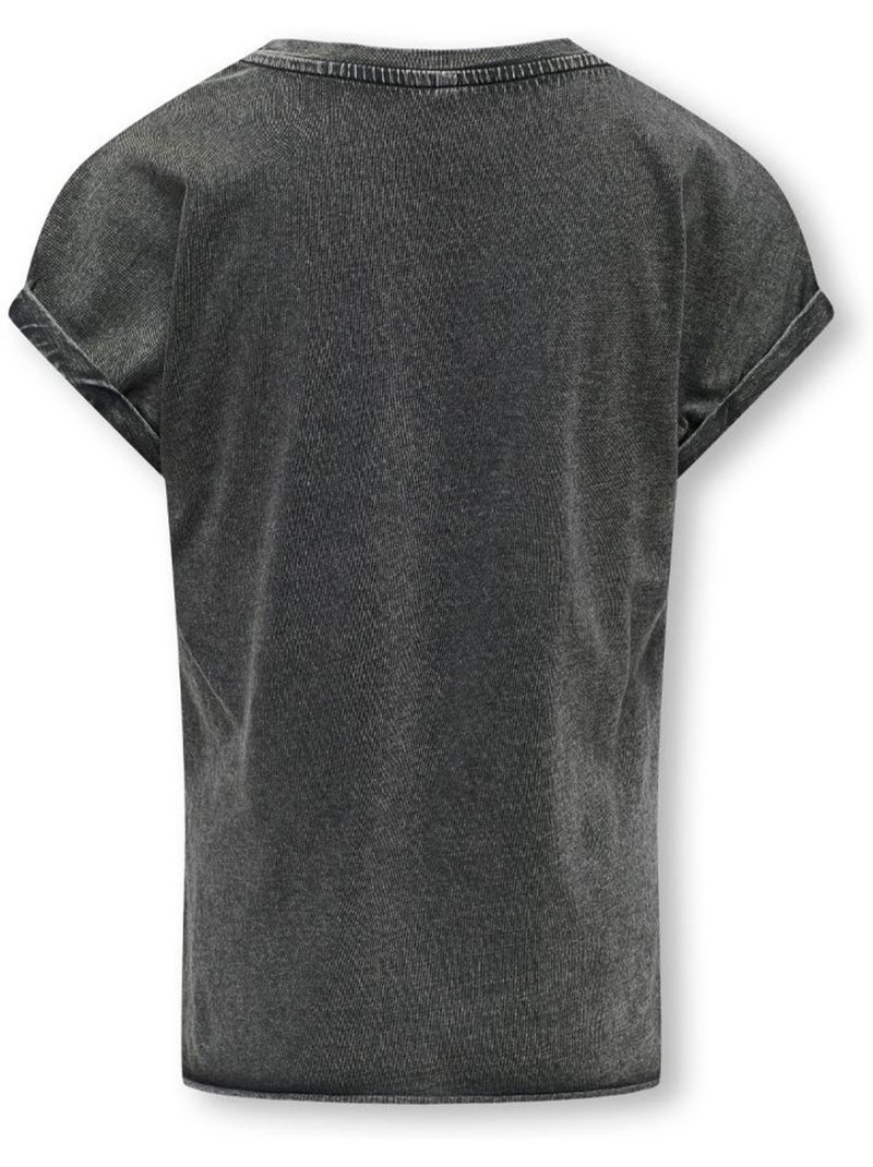 T-shirt Fille Kids ONLY Gris Argenté - Kiabi