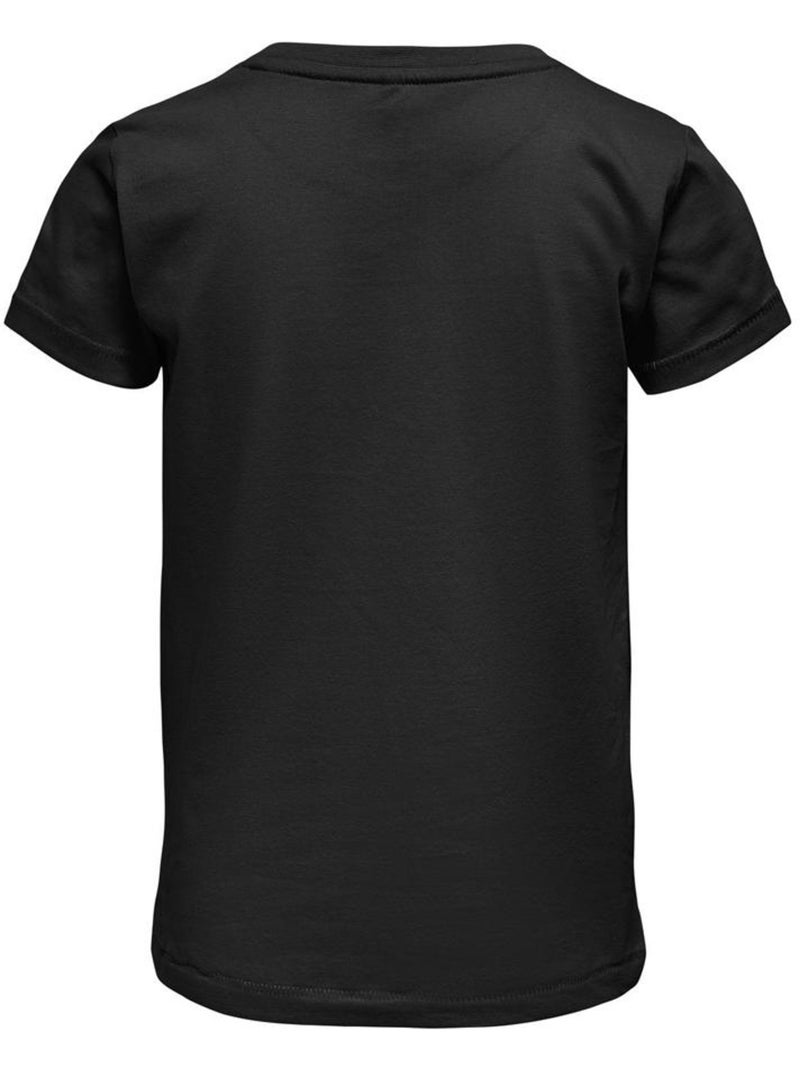 T-shirt Fille Kids ONLY Noir - Kiabi