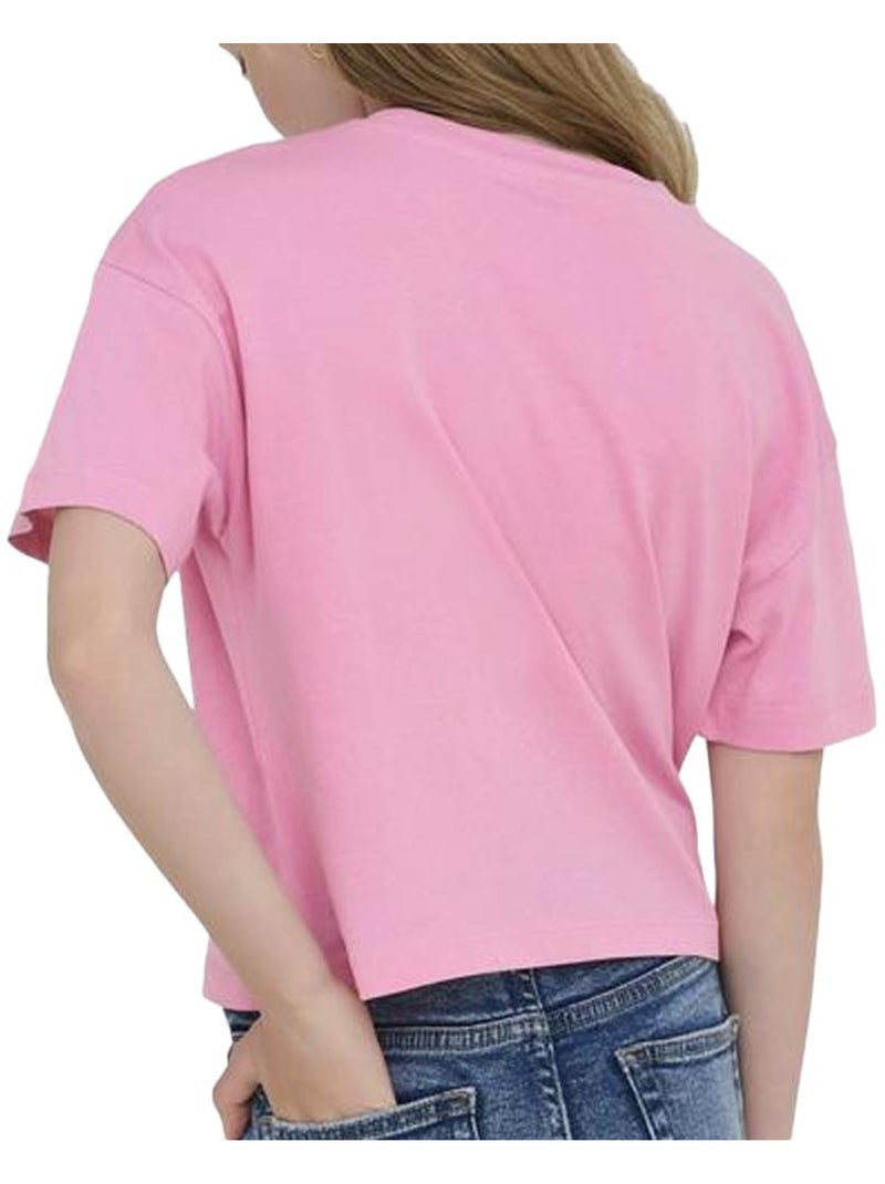 T-Shirt Fille Kids ONLY Rose - Kiabi