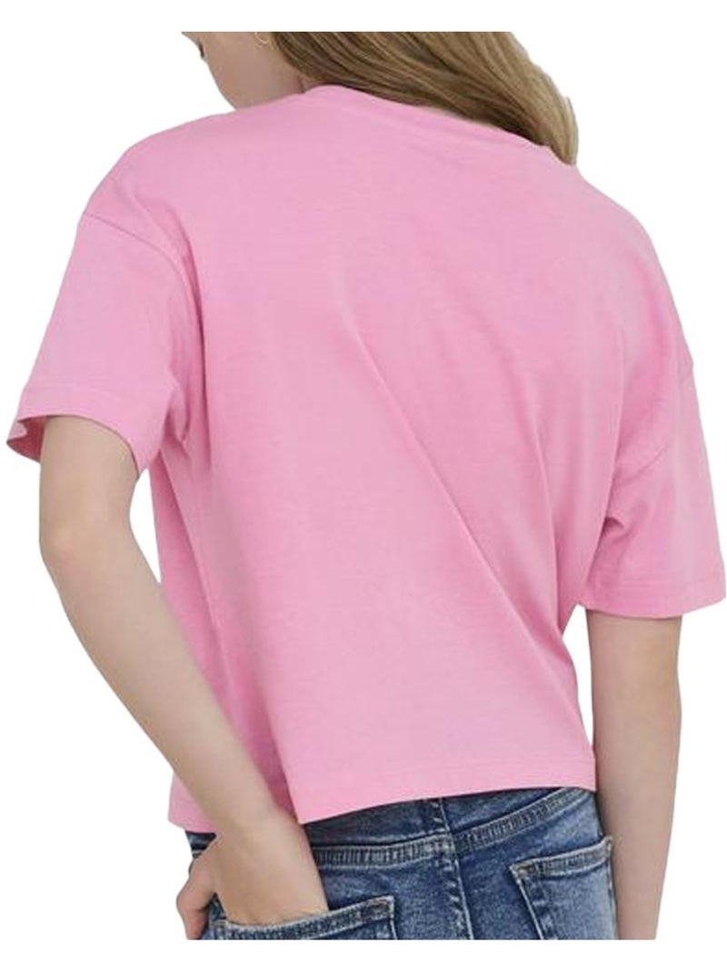 T-shirt fille kids only Rose - Kiabi