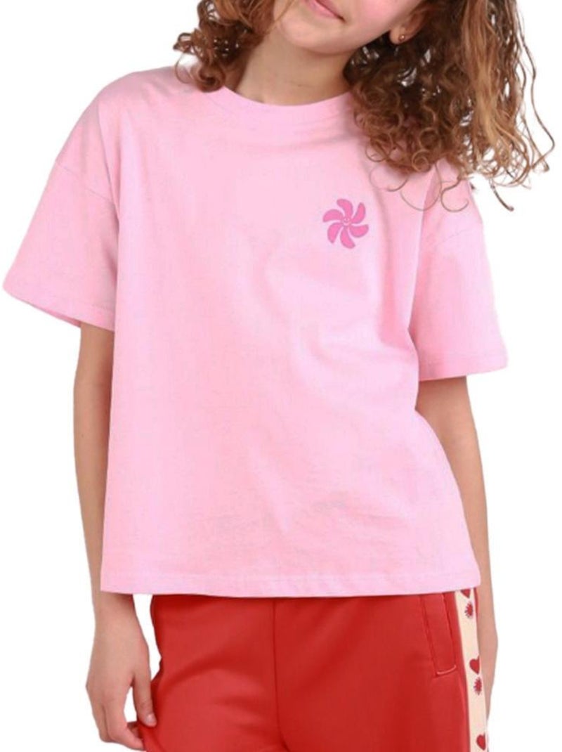 T-shirt Fille Kids Only Rose - Kiabi