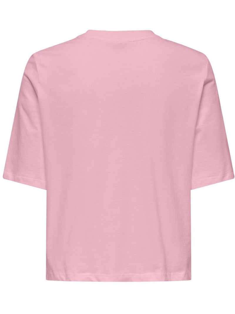 T-shirt Fille Kids ONLY Rose - Kiabi
