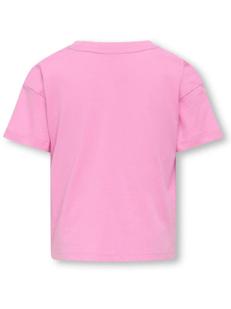 T-shirt Fille Kids ONLY Violet - Kiabi