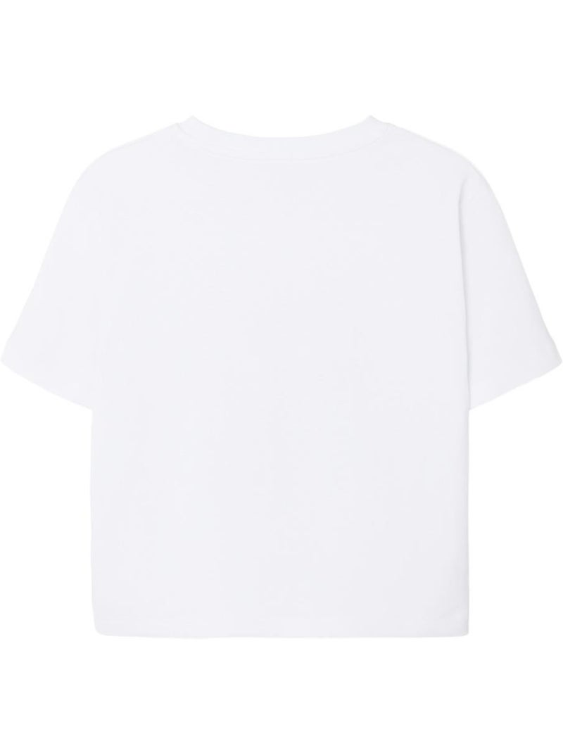 T-shirt Fille Name it Blanc Noir Gris - Kiabi