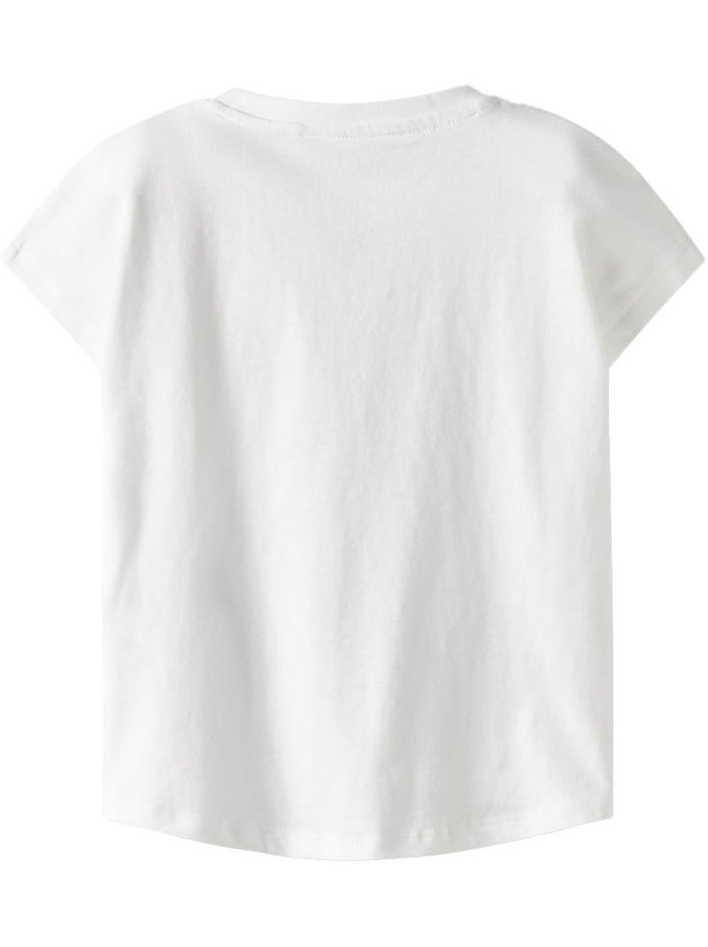 T-Shirt Fille Name it Blanc - Kiabi