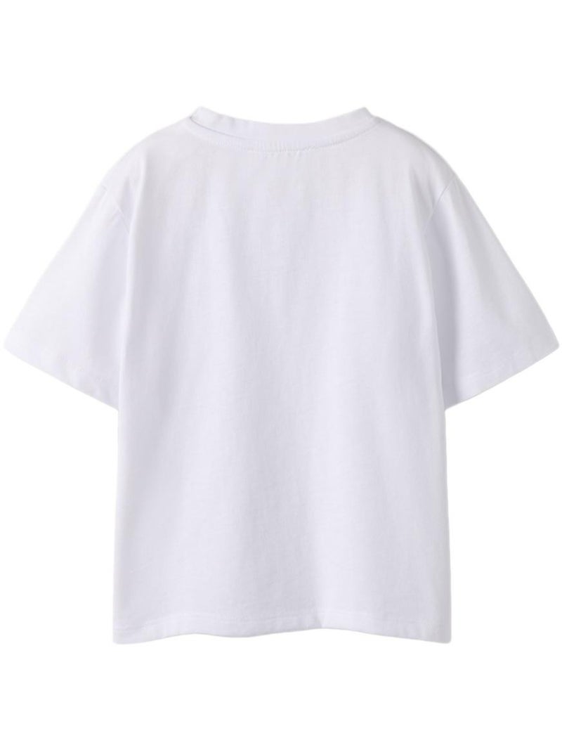 T-Shirt Fille Name it Blanc - Kiabi