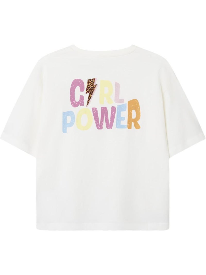 T-shirt fille name it Blanc - Kiabi