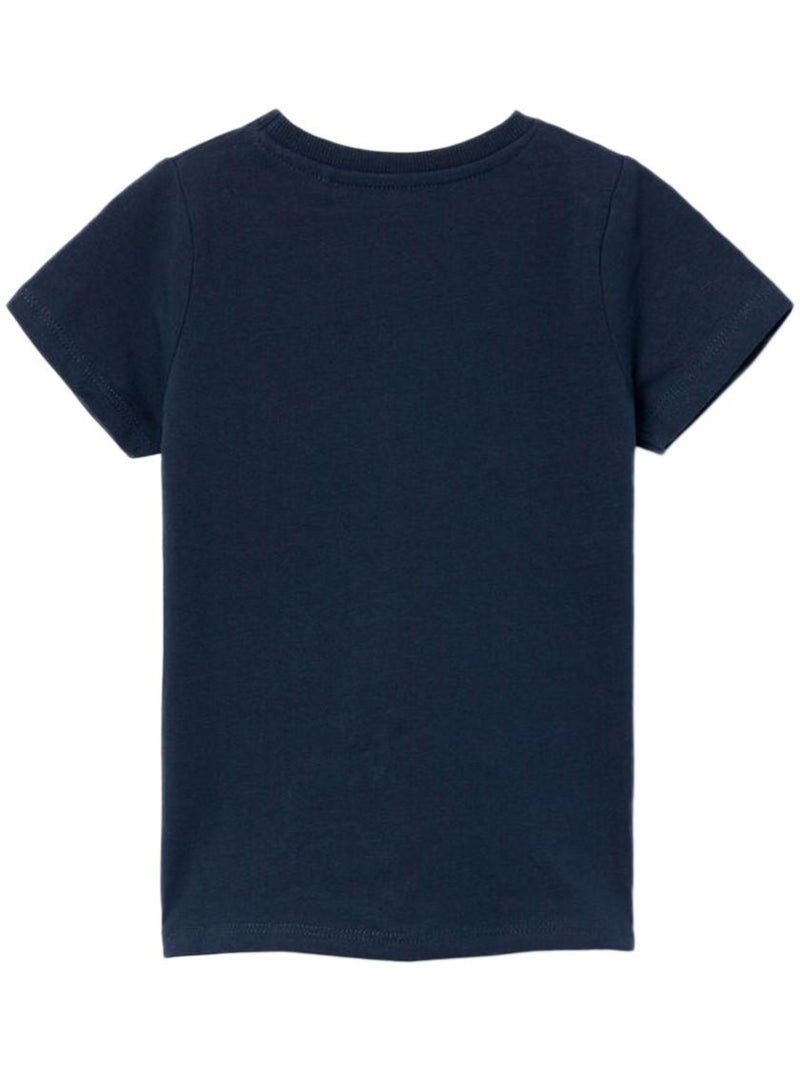 T-shirt Fille Name it Bleu marine - Kiabi