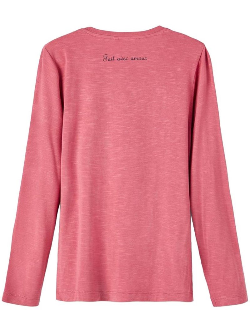 T-shirt Fille Name it Rose - Kiabi