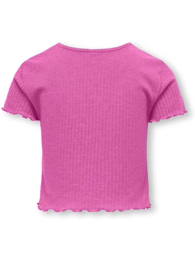 T-shirt Fille Only Rose - Kiabi