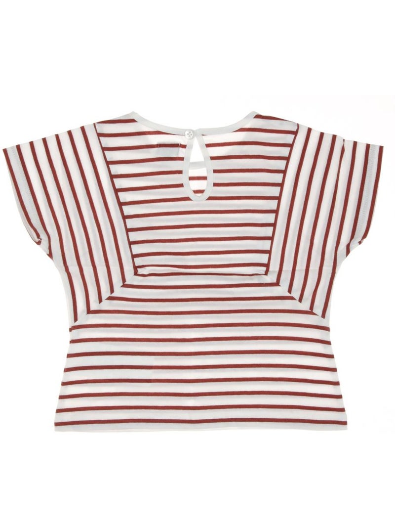 T-Shirt Fille Rose - Kiabi