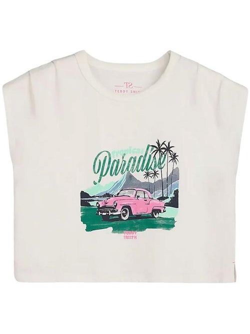 T-Shirt Fille Teddy Smith - Kiabi T-Shirt Fille Teddy Smith - Kiabi