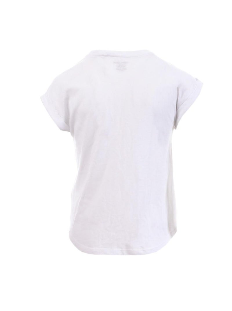 T-shirt Fille Teddy Smith Blanc - Kiabi